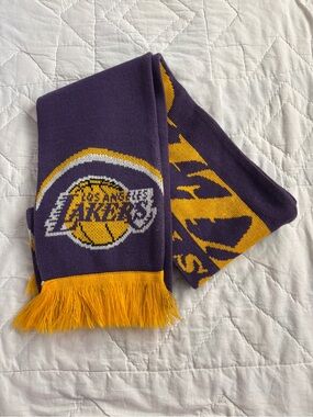 NBA Los Angeles Lakers Purple and Gold Scarf